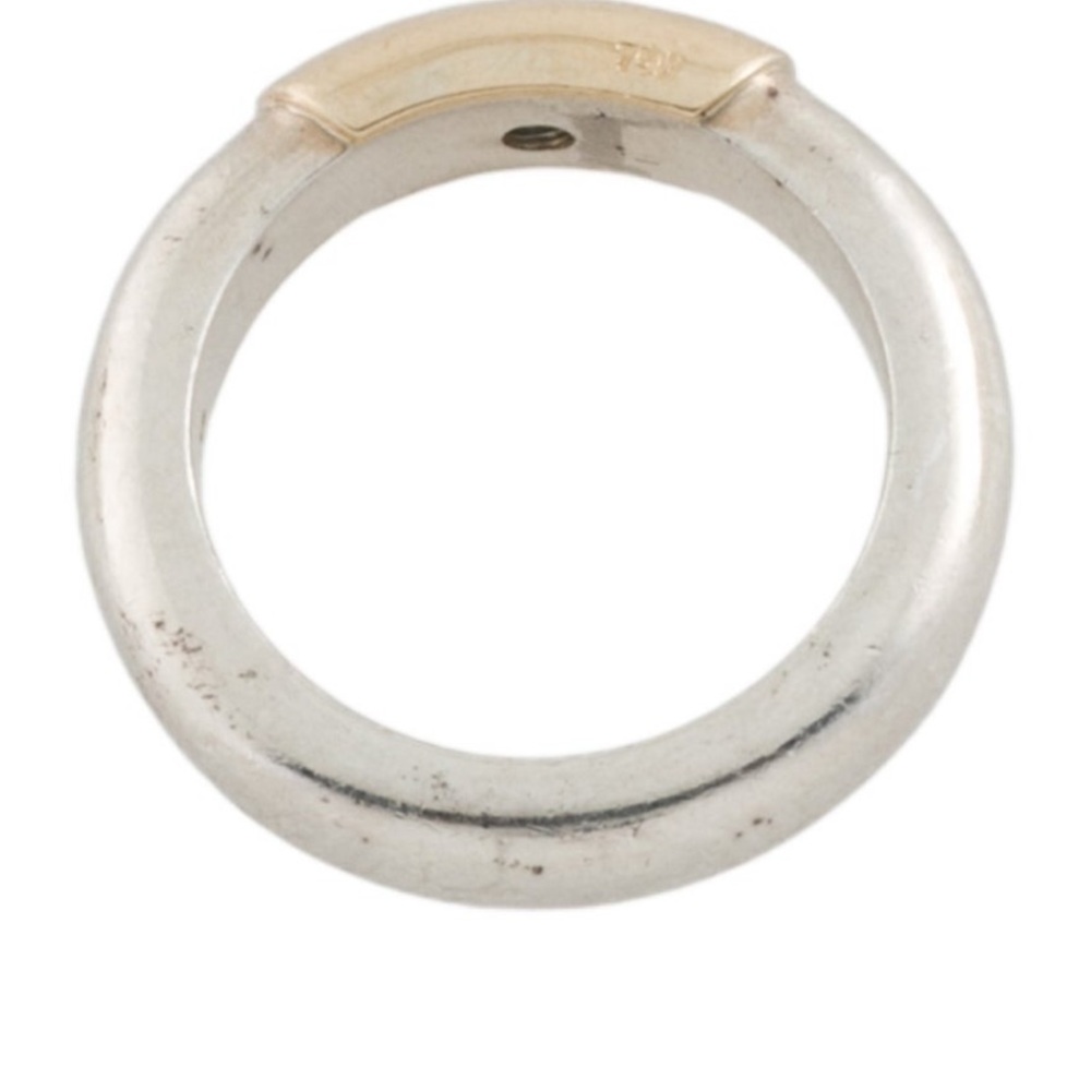 Lalaounis Two-Tone Sapphire Stacking Band - Picture 4 of 5